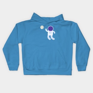 Astronaut and Moon T-Shirt Kids Hoodie